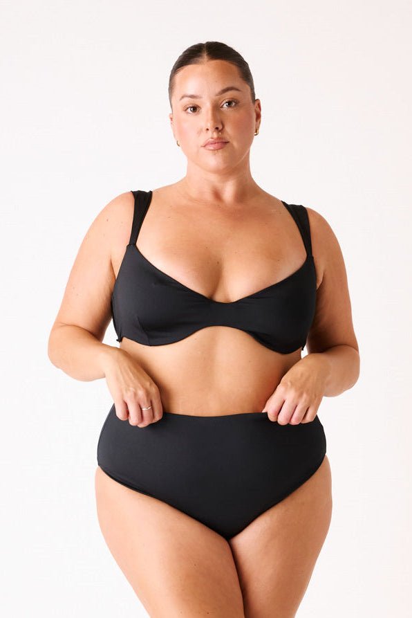 High Waisted Bikini Bottoms Londre Bodywear - Main Image