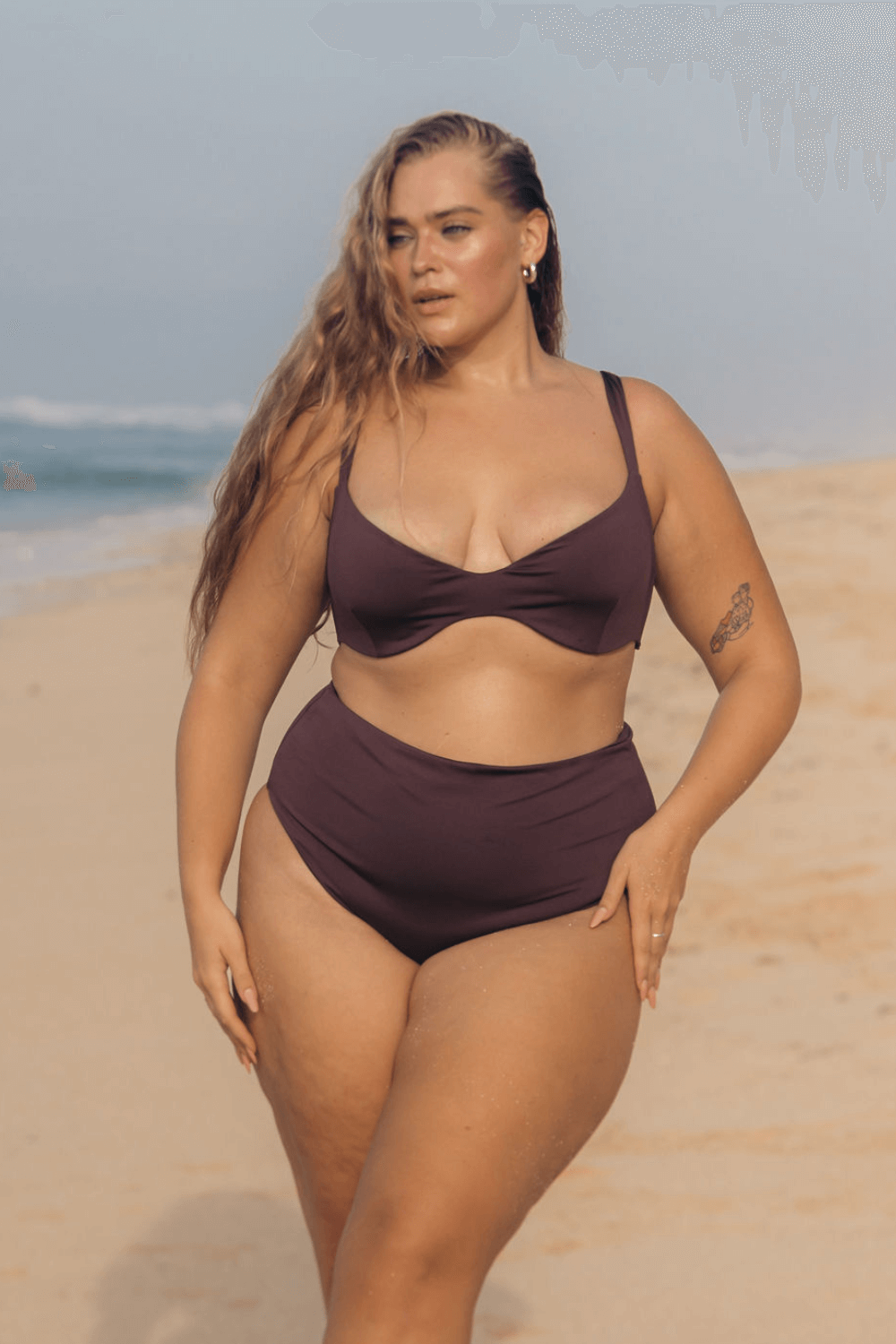 The Sweetheart Underwire Top - Fig