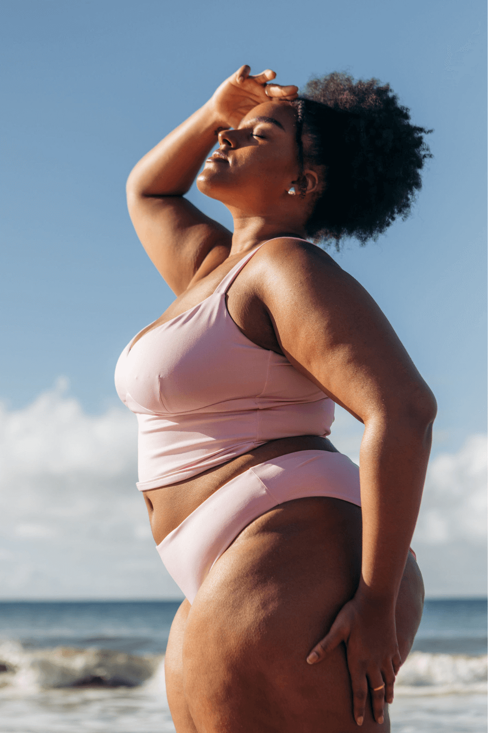 The Sweetheart Tankini - Peony Pink