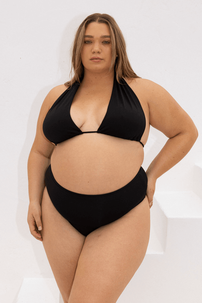 The Tied Up Top - Matte Black