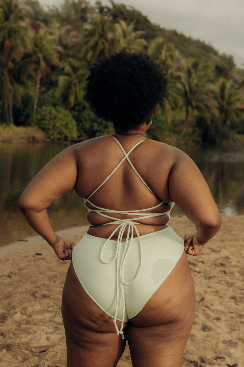 The Corset One Piece - Pistachio