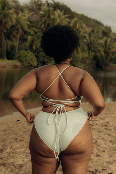 The Corset One Piece - Pistachio