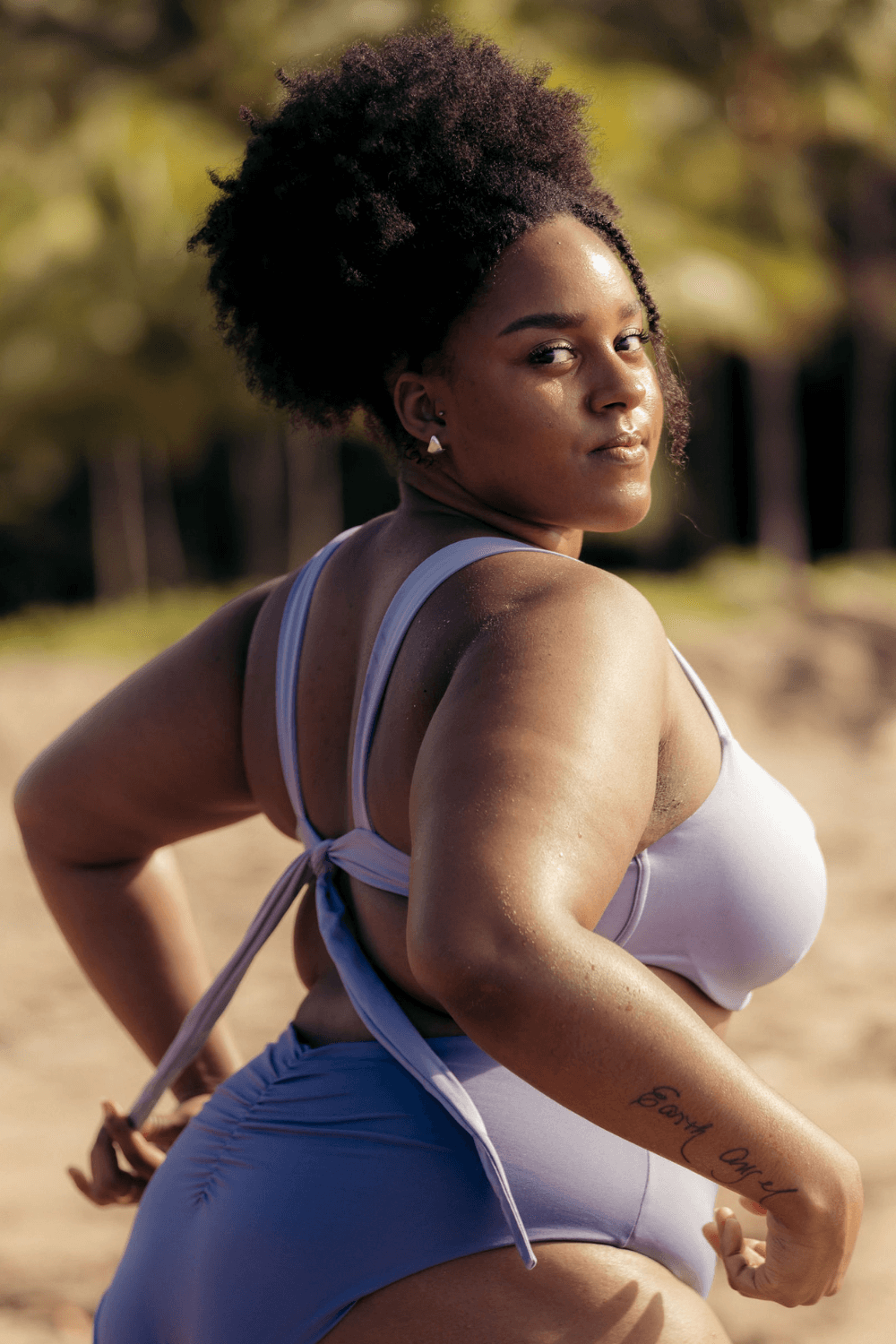 The Sweetheart Underwire Top - Hazy Lavender