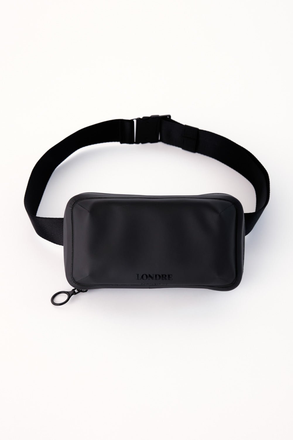 The Orea Waterproof Belt Bag - Matte Black
