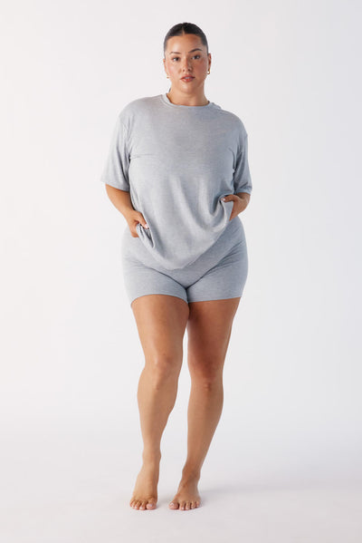 The Cool-Comf Lounge T-Shirt - Heather Gray