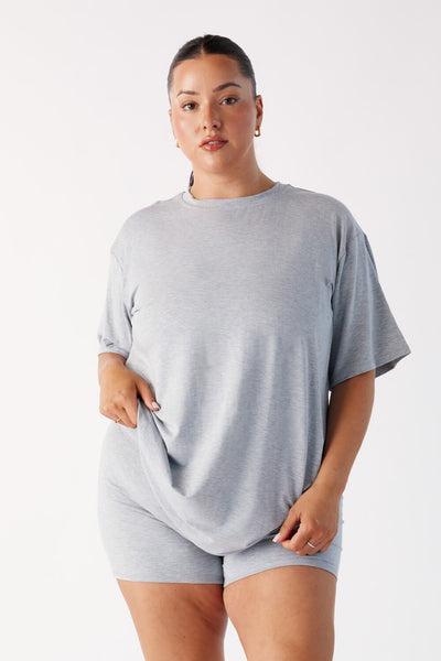 The Cool-Comf Lounge T-Shirt - Heather Gray