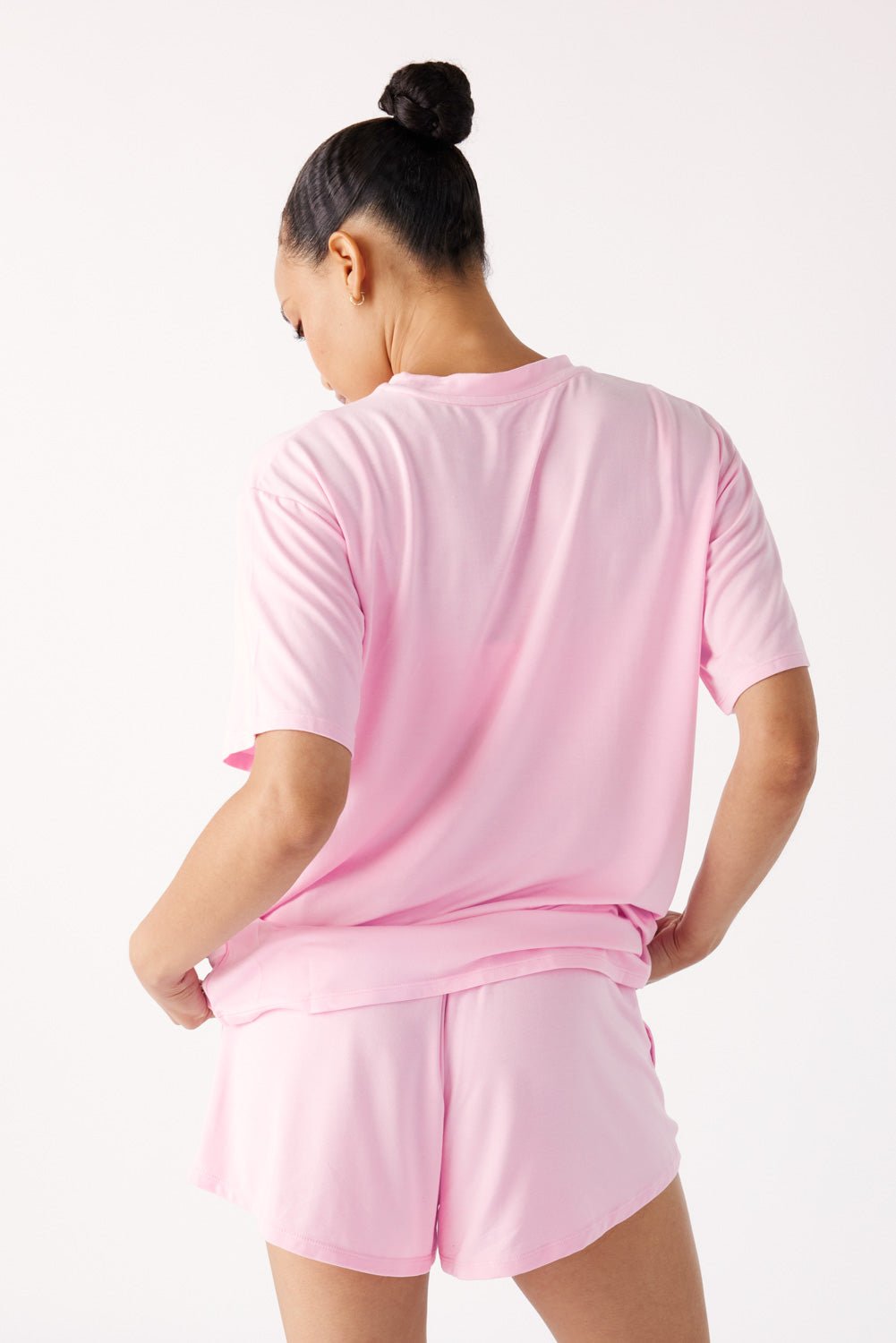 The Cool-Comf Lounge T-Shirt - Peony Pink
