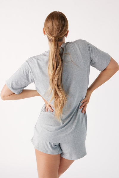 The Cool-Comf Lounge T-Shirt - Heather Gray