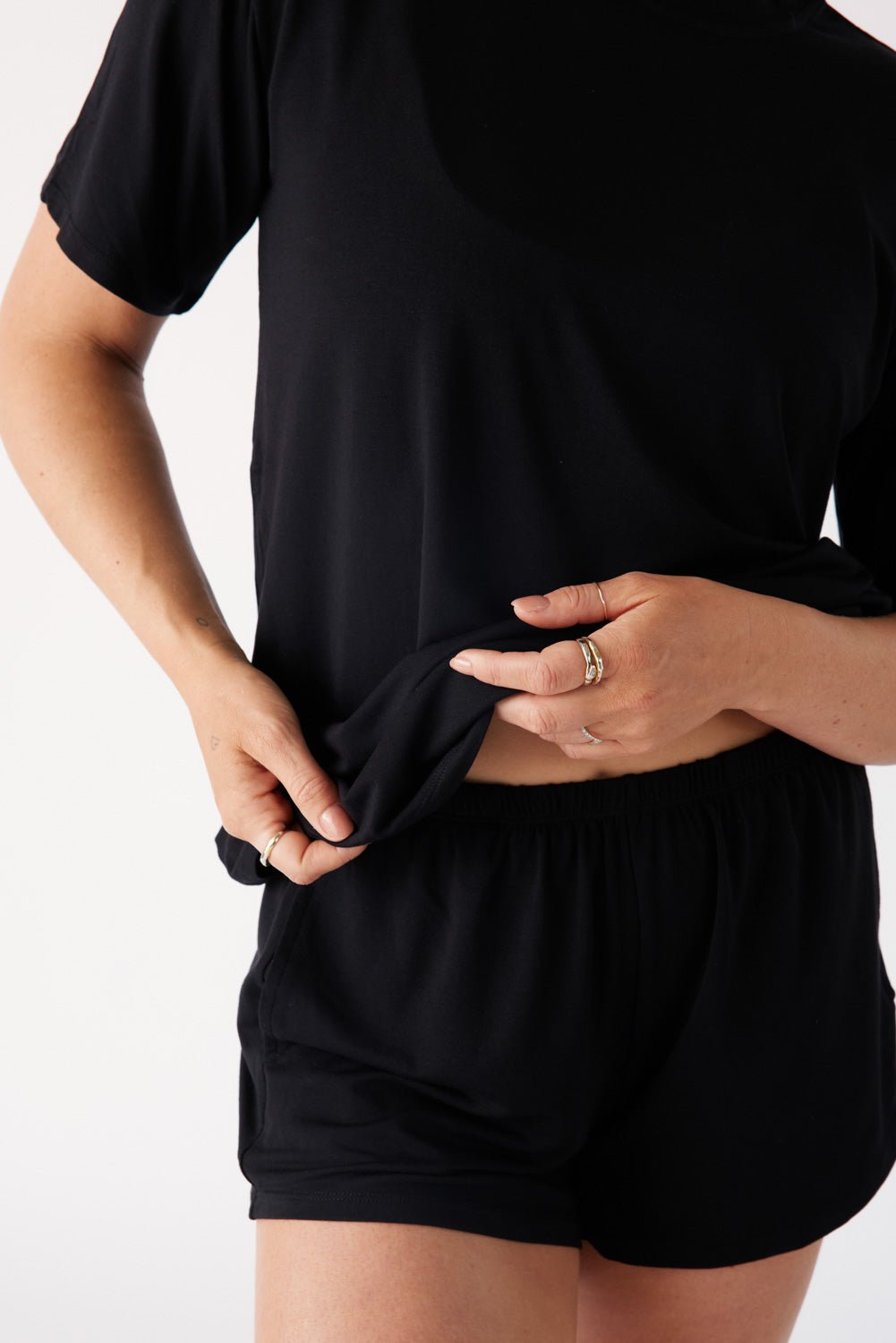 The Cool-Comf Chill Shorts - Matte Black