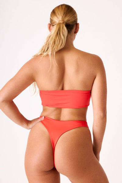 The Thong Bottom - Fiesta Red