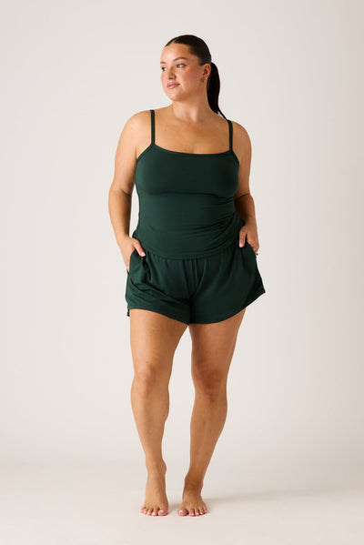 The Cool-Comf Chill Shorts - Evergreen