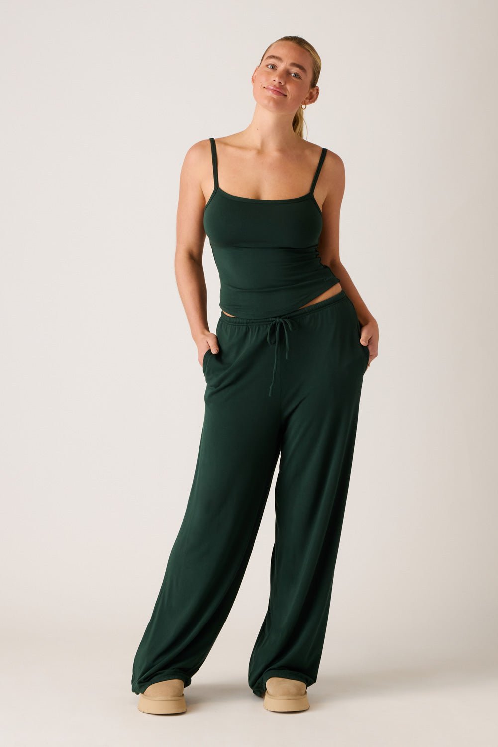 The Cool-Comf Lounge Chill Pant - Evergreen