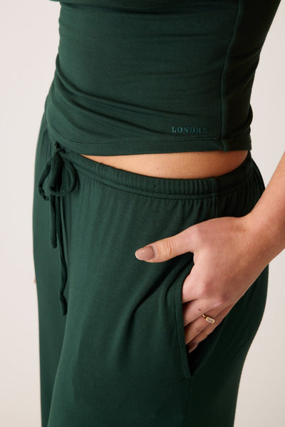 The Cool-Comf Lounge Chill Pant - Evergreen