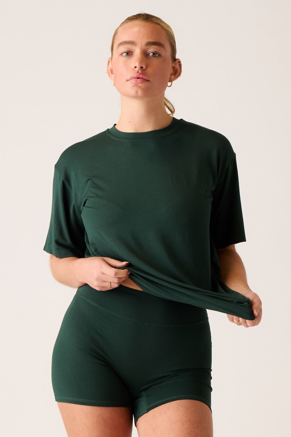 The Cool-Comf Scrunch Boxer Shorts - Evergreen