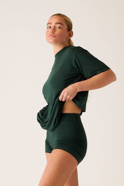 The Cool-Comf Scrunch Boxer Shorts - Evergreen