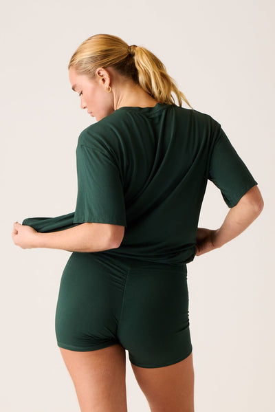 The Cool-Comf Scrunch Boxer Shorts - Evergreen