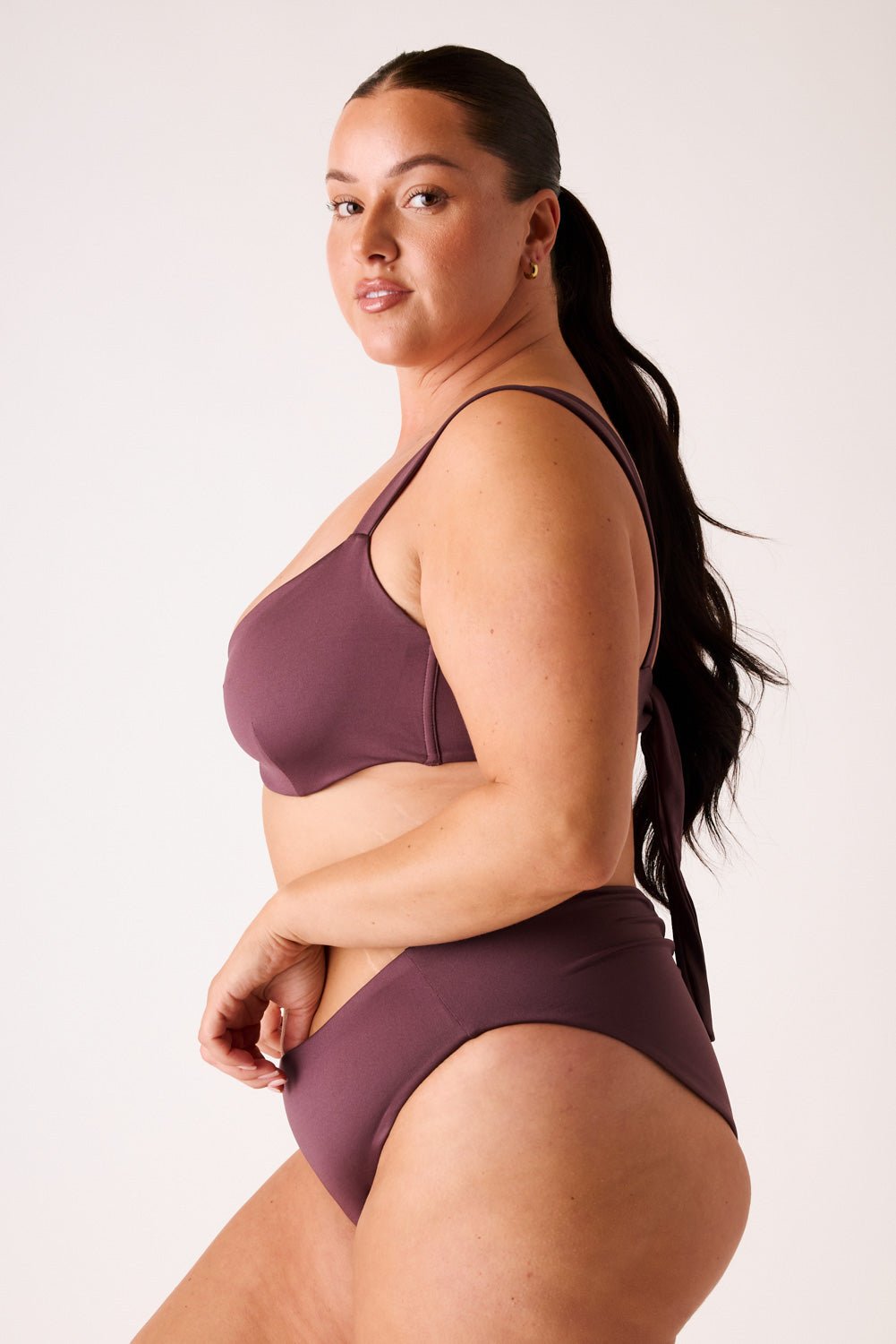 The Sweetheart Underwire Top - Fig