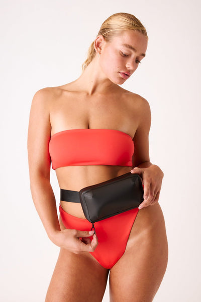 The Bandeau - Fiesta Red