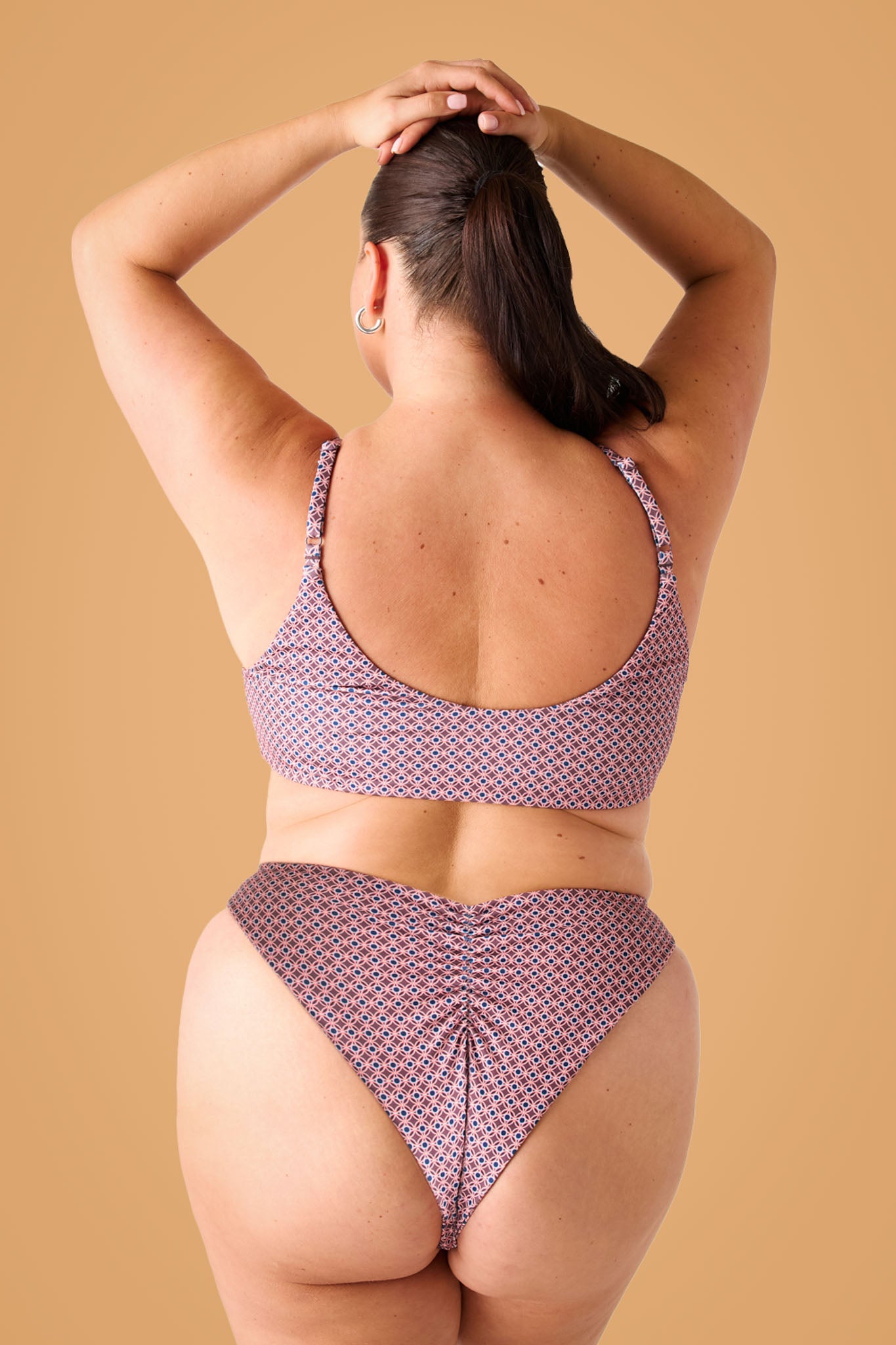 The Sleek Scrunch Bottoms - Aegean Geo