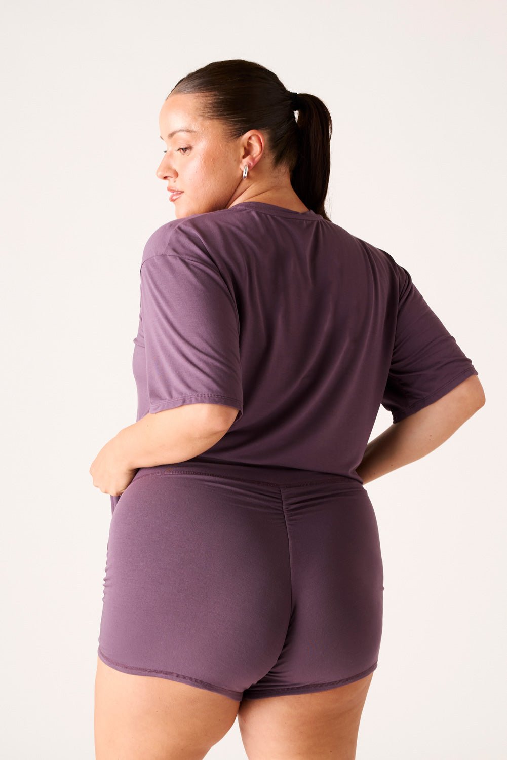 The Cool-Comf Scrunch Boxer Shorts - Fig